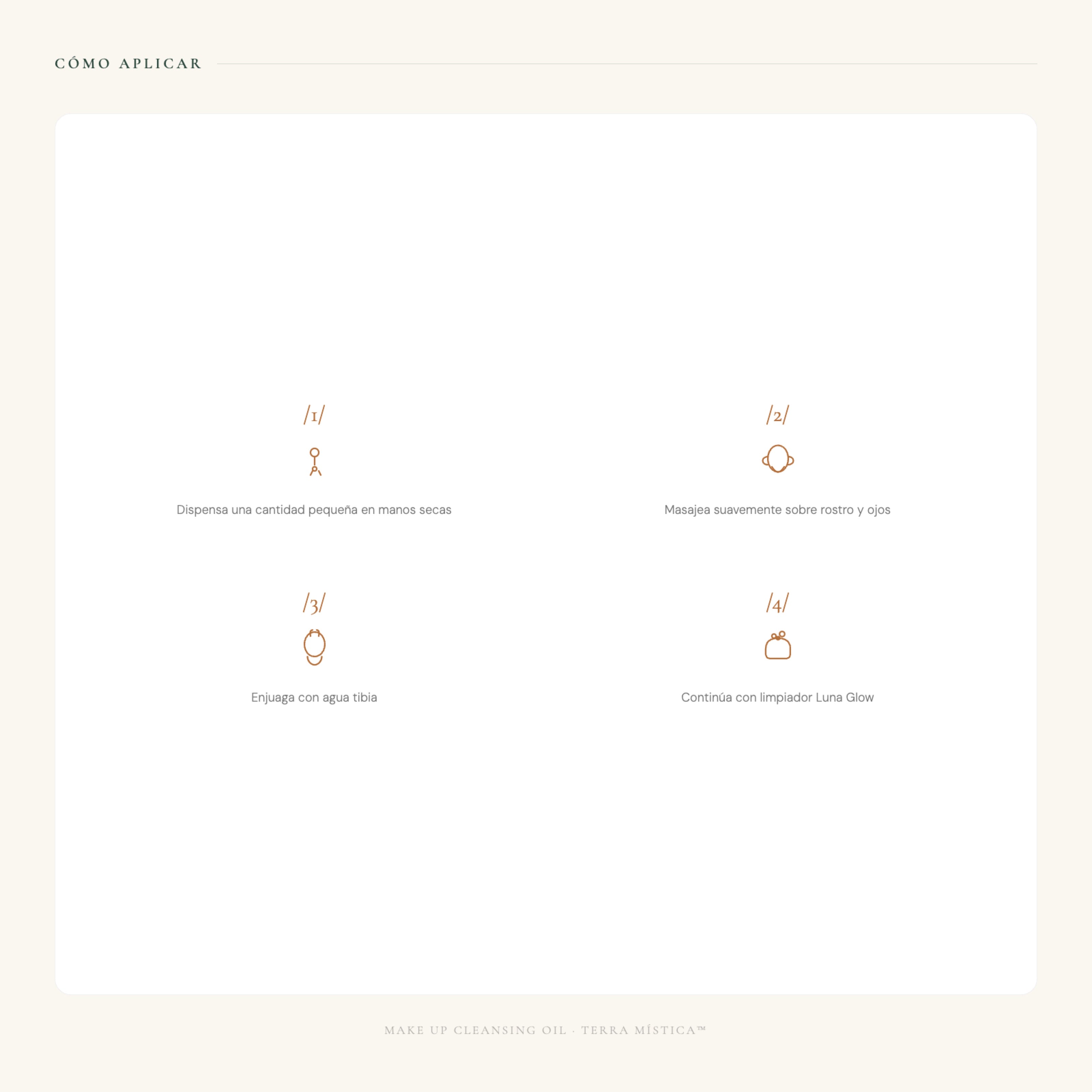 Aceite limpiador de maquillaje