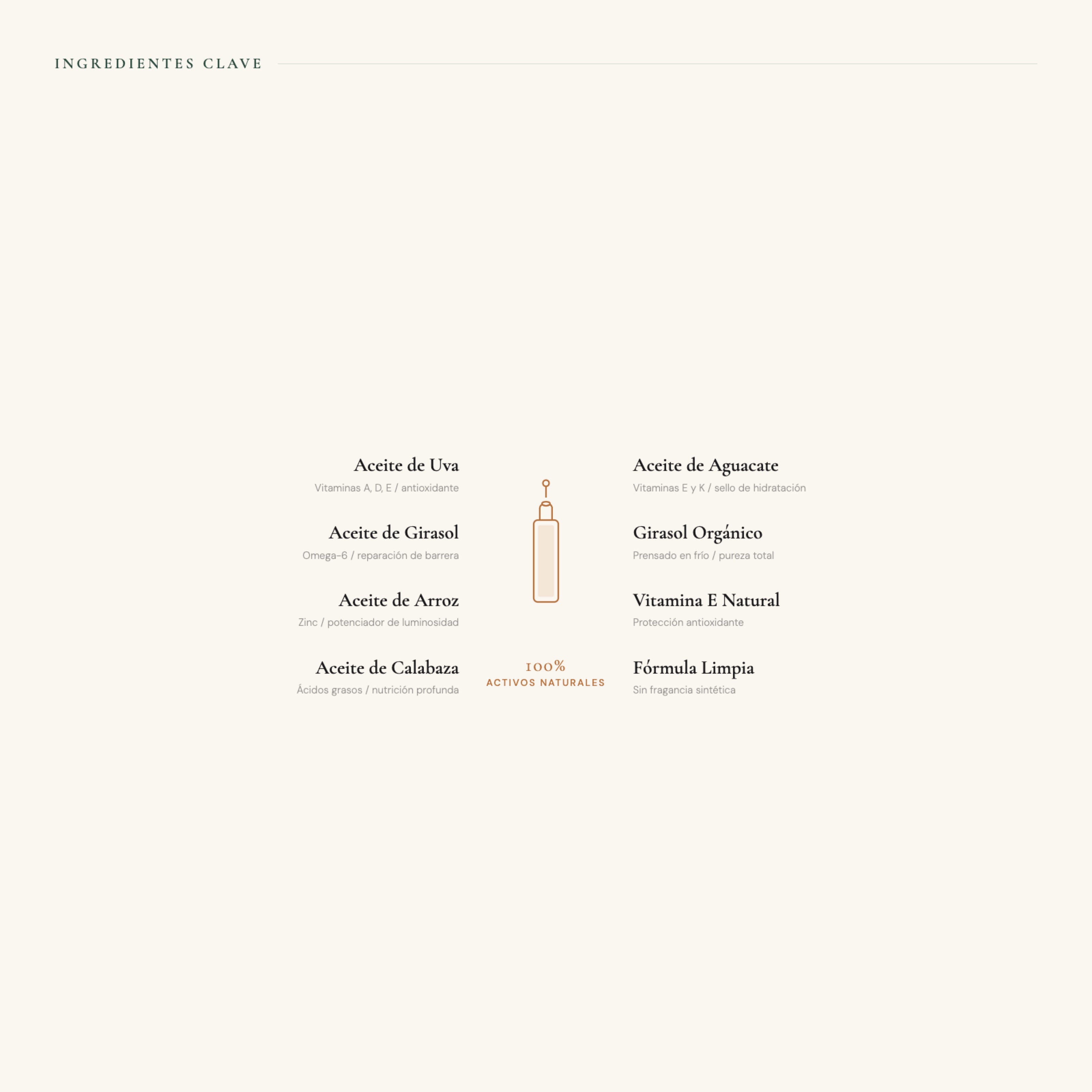 Aceite limpiador de maquillaje