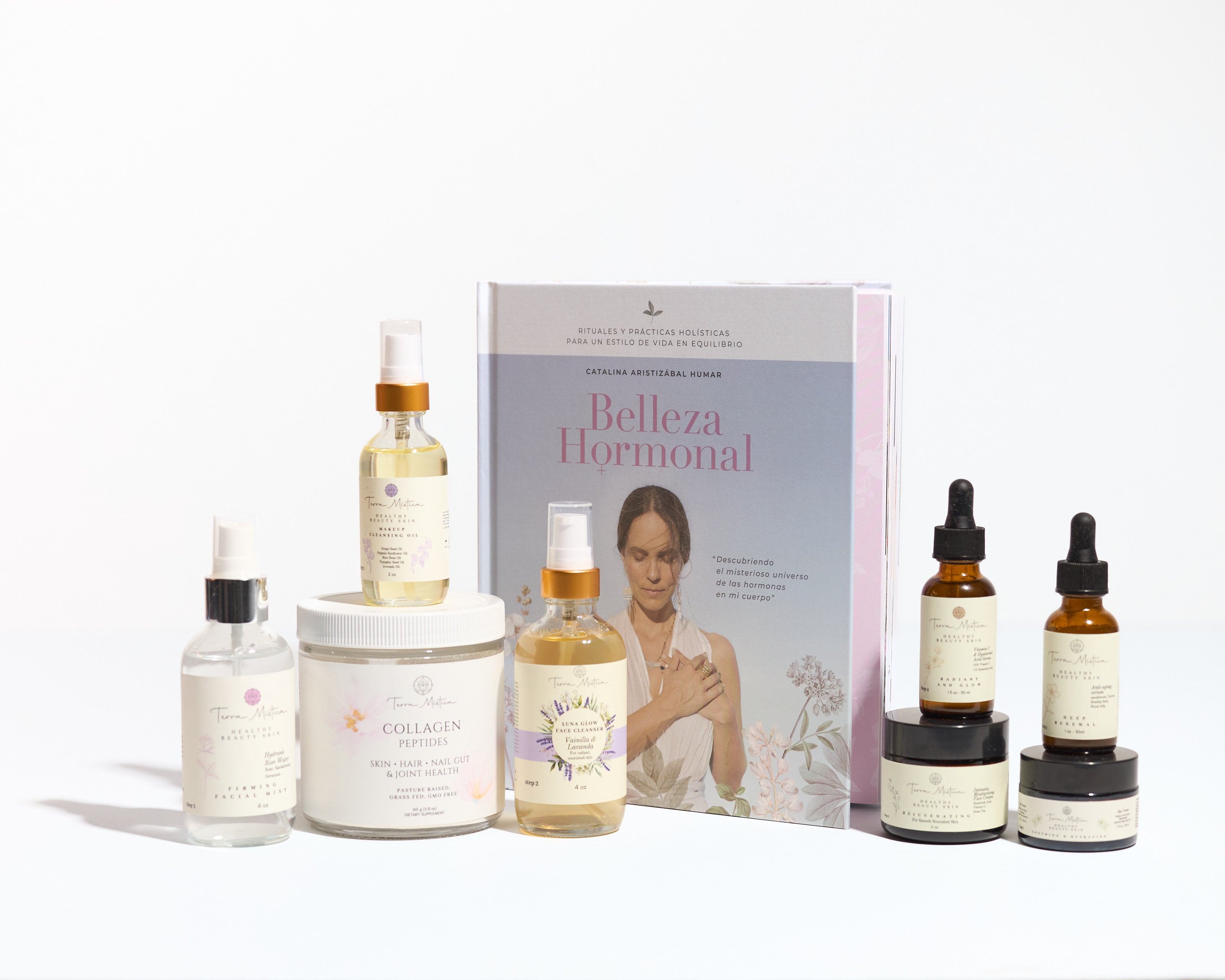7-step Skincare Kit + Collagen + Book Hormonal Beauty