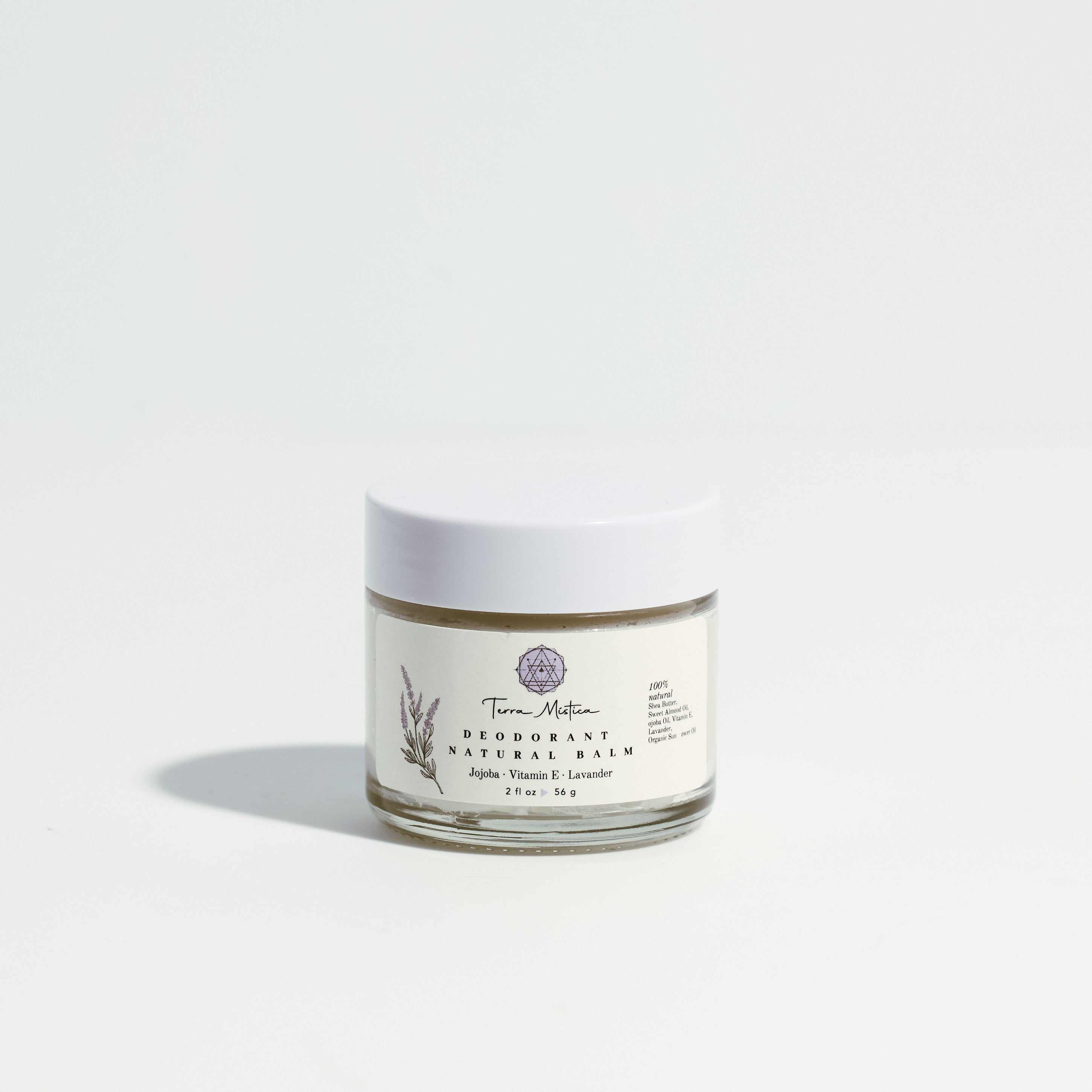 Desodorante Natural - Jojoba, Vitamina E y Lavanda